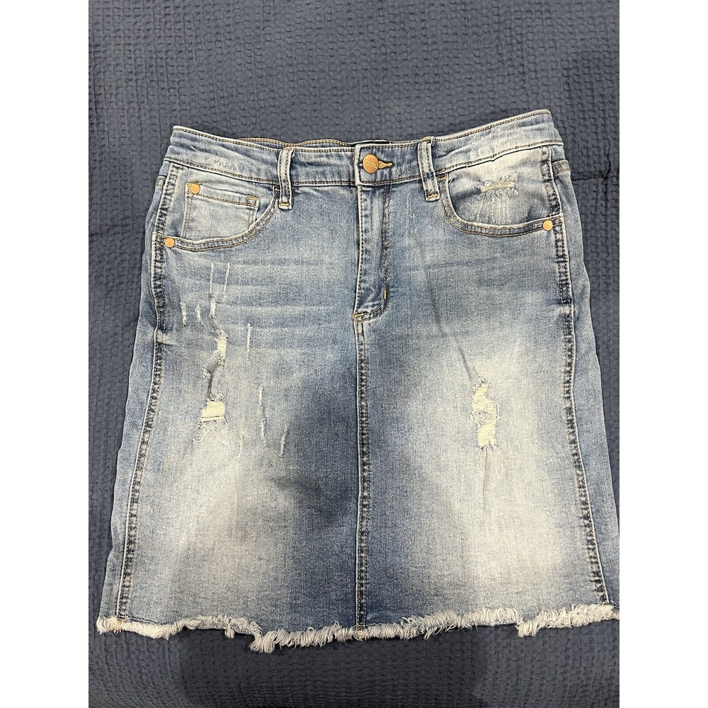 Women's Jean Skirt Size 28 By Buffalo David Bitton G63